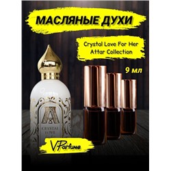 Crystal Love For Her духи масляные  Attar Collection (9 мл)