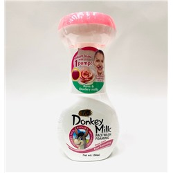 Пенка для умывания с молоком ослиц Donkey Milk 150мл