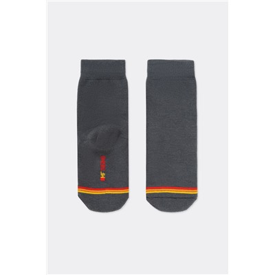 Детские носки высокие Термо 503T-036 Темно-серый
