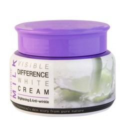 Farm Stay Осветляющий крем для лица / Milk Visible Difference White Cream, 100 г