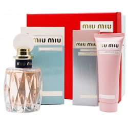 Подарочный набор Miu Miu Leau Rosse (парфюм + крем для рук)
