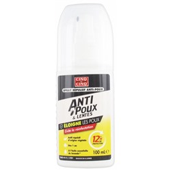 Cinq sur Cinq Spray R?pulsif Anti-Poux Protection 12H 100 ml