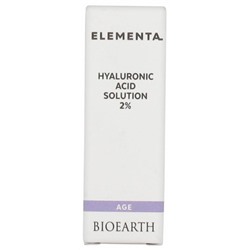 Bioearth Elementa Age Solution Acide Hyaluronique 2% 15 ml