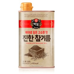 Кунжутное масло CJ Beksul, Корея, 500 мл Акция