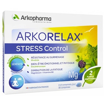 Arkopharma Arkorelax Stress Control 30 Comprim?s