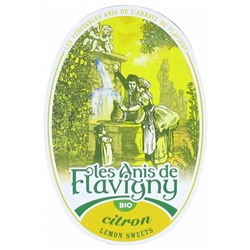 Les Anis de Flavigny Bonbons Citron Bio 50 g