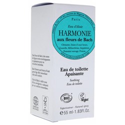 Elixirs and Co Eau d ?lixir Harmonie Aux Fleurs De Bach Eau De Toilette Apaisante 55 ml