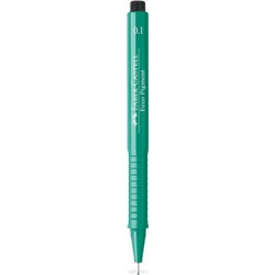 Капиллярные ручки Ecco Pigment, зеленый, 0,1 мм, в картонной коробке, 10 шт