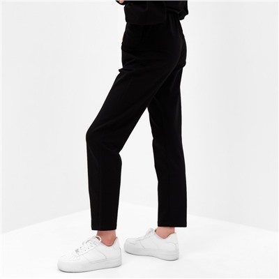 Костюм женский (джемпер, брюки) MINAKU: Casual Collection цвет чёрный, размер 44