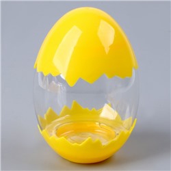 Основа для творчества и декорирования «Яйцо», набор 6 шт., размер 1 шт. — 9 × 6 × 6 см
