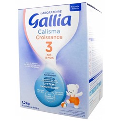 Gallia Calisma Croissance 3?me ?ge +12 Mois 1,2 kg