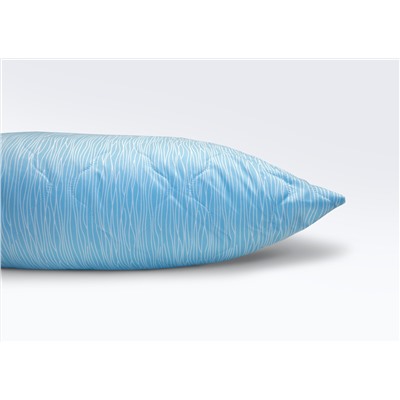 Подушка синтетическая «Здоровье»50*70, голубой