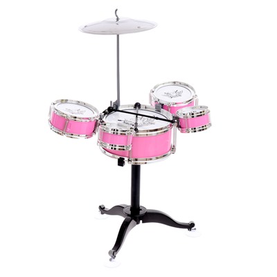 Барабанная установка «Хард-рок», 5 барабанов, 1 тарелка, цвет МИКС