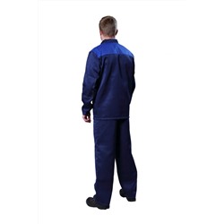 Мужской костюм с брюками Стандарт Синий+темно-синий
