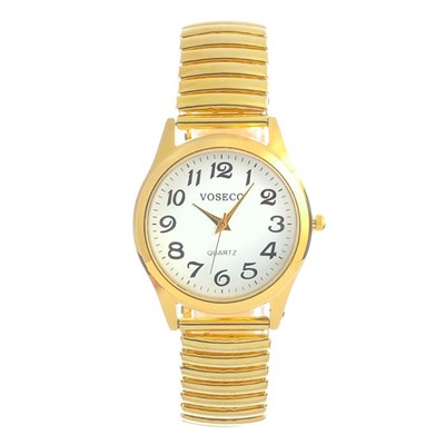 Часы наручные женские, золото, d-4 см