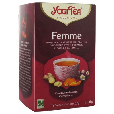 Yogi Tea Femme Bio 17 Sachets