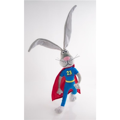 Мягкая игрушка Gulliver «Супер Заяц», 41 см