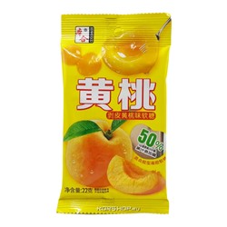 Мармелад со вкусом персика Benhfood, Китай, 22 г
