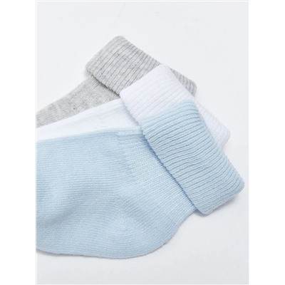 Носки для мальчиков базовые 3 пары
