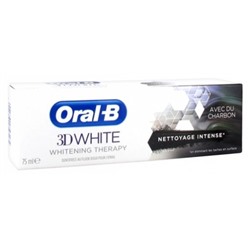 Oral-B 3D White Whitening Therapy Nettoyage Intense Charbon 75 ml