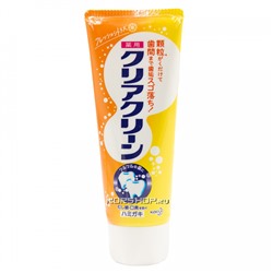 Зубная паста с микрогранулами Освежающий Цитрус Clear Clean Fresh Citrus KAO, Япония, 120 г Акция