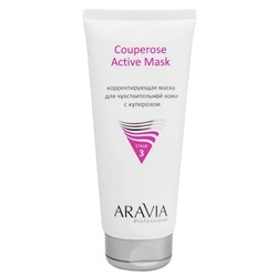 Aravia Корректирующая маска для чувствительной кожи с куперозом / Couperose Active Mask, 200 мл