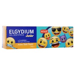 Elgydium Gel Dentifrice Junior 7-12 Ans Emoji Ar?me Tutti Frutti 50 ml