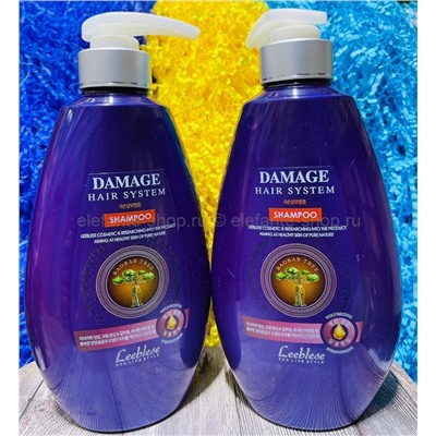 Шампунь Leeblese Damage Hair System Shampoo 500ml (125)