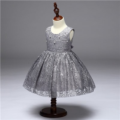 01334 Платье мод.L-9065 /серый/