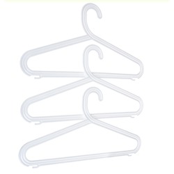 Вешалка для одежды р.48-50 / 456-089 / Р2914НС3 /уп 120/ пластик
