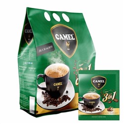 Кофе растворимый Camel со вкусом фундука 20гр (упаковка 36шт)