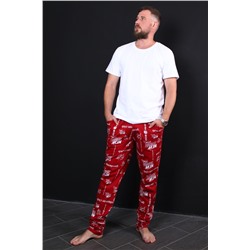 Мужской костюм с брюками 88028 Красный
