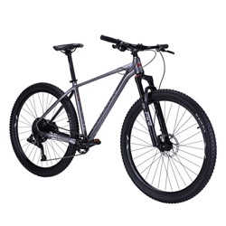 Велосипед горный COMIRON ZIRCON II 29-19", L-TWOO 1*12S, воздушная вилка, гидравлика, цвет: тёмно-серый dark ghost