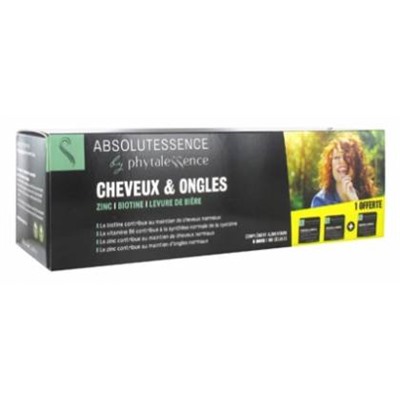 Phytalessence Cheveux and Ongles Lot de 3 x 60 G?lules