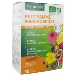 Naturland Programme Immunoboost Bio 30 Ampoules