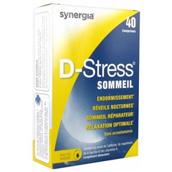 Synergia D-Stress Sommeil 40 Comprim?s