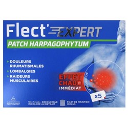 Laboratoires Genevrier FLECT  EXPERT Patch Harpagophytum 5 Patchs