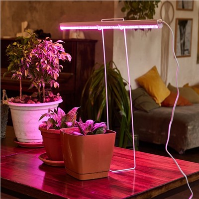 Светильник для растений светодиодный линейный, 560 мм Uniel, 18 Вт, BIO LED, IP40, цвет белый