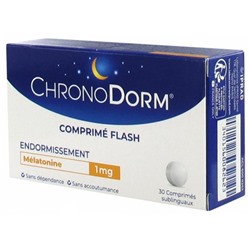 Laboratoires IPRAD ChronoDorm M?latonine 1 mg 30 Comprim?s Sublinguaux
