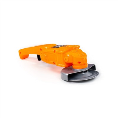 323054 Полесье Шлифовальная машинка игрушечная (оранжевая) (в коробке)