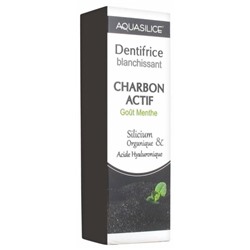 Aquasilice Dentifrice Blanchissant Charbon Actif Menthe 50 ml