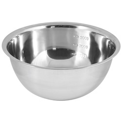 Миска Bowl-Roll-28, объем 4,3 л, из нерж стали, зеркальная полировка, диа 28 см