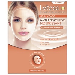 Lytess Cosm?totextile Soin Visage Masque Bio Cellulose Nourrissant