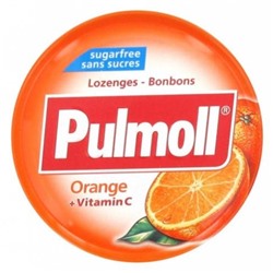 Pulmoll Bonbons Orange Sans Sucres 45 g