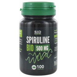 S.I.D Nutrition Spiruline Bio 500 mg 100 Comprim?s