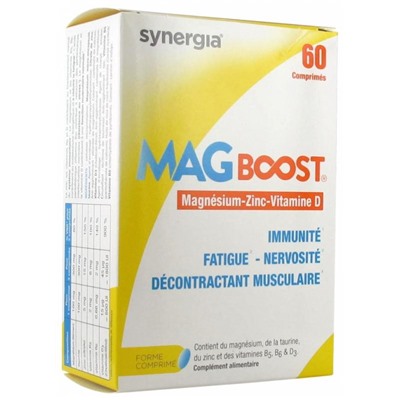 Synergia Mag Boost 60 Comprim?s