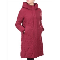 2158 VINOUS Пальто зимнее облегченное  женское YINGPENG (150 гр. холлофайбер)