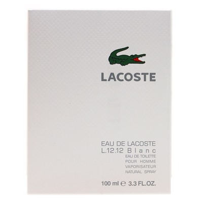 Мужская парфюмерия   Lacoste Eau De Lacoste L.12.12 Blanc edt for men 100 ml A Plus