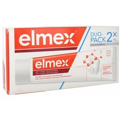 Elmex Dentifrice Anti-Caries Professional Lot de 2 x 75 ml