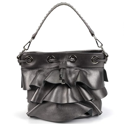 Женская кожаная сумка 1911-Р Сильвер